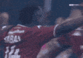 a soccer player wearing a jersey that says vetz