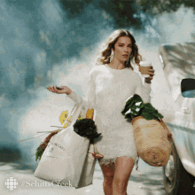 Schitts Creek Alexis Rose GIF - Schitts Creek Alexis Rose Grocery Shopping GIFs