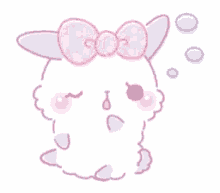 Pink Bunny GIF - Pink Bunny Cute GIFs