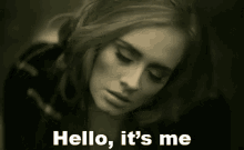Adele Hello Its Me GIF - Adele Hello Its Me Hello GIFs