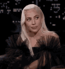 Lady Gaga Gaga GIF - Lady Gaga Gaga Gaga Kimmel GIFs