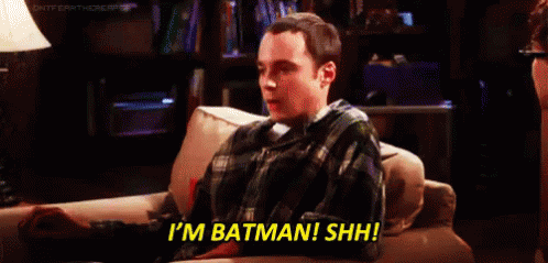 Im Batman Sheldon GIFs | Tenor