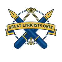 a logo that says great lyricists only