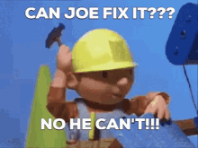Joe Hart Mcity Bob The Builder GIF - Joe Hart Mcity Bob The Builder Hammer GIFs