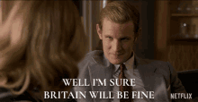 Well Im Sure Britain Will Be Fine Matt Smith GIF - Well Im Sure Britain Will Be Fine Matt Smith Prince Philip GIFs
