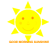 Good Morning Sun Sticker - Good Morning Sun Sunshine Stickers