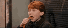 Eating Ron Weasley GIF - Eating Ron Weasley Harry Potter GIFs