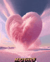 Mr24hrs Pink Heart GIF