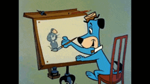 Hanna Barbera Huckleberry Hound GIF - Hanna Barbera Huckleberry Hound Pixie And Dixie GIFs