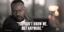 You Dont Know Me Not Anymore GIF - You Dont Know Me Not Anymore Malcolm Barrett GIFs