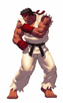 Ryu Fighting Stance GIF - Ryu Fighting Stance Street Fighter GIFs
