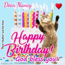 Feliz Cumpleaños Nancy GIF - Feliz Cumpleaños Nancy GIFs