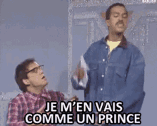 Les Inconnues Je Men Vais Comme Un Prince GIF - Les Inconnues Je Men Vais Comme Un Prince Go GIFs