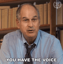 You Have The Voice Rabbi Morris GIF - You Have The Voice Rabbi Morris Less Than Kosher GIFs