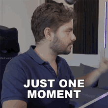Just One Moment Ignace Aleya GIF - Just One Moment Ignace Aleya Wait Just A Bit GIFs