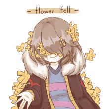 Flowerfell Undertale GIF - Flowerfell Undertale Au GIFs