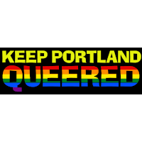 Keep Portland Queered Rainbow Sticker - Keep Portland Queered Rainbow Pride Lgbt Stickers