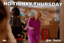 Glee No Thinky Thursday GIF - Glee No Thinky Thursday GIFs