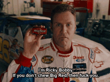ricky bobby gum big red