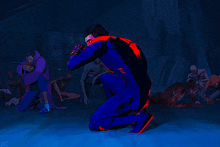 Spider Man 2099 Crawl GIF - Spider Man 2099 Crawl GIFs