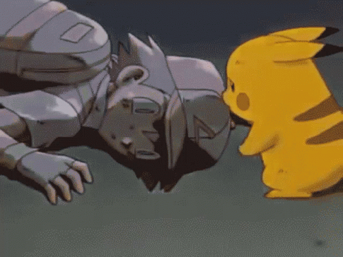 ash and pikachu sad