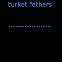 turket turkey feathers art