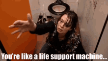 Sophie Chapman Life Support Machine GIF - Sophie Chapman Life Support Machine You Suck GIFs