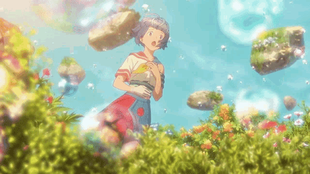 Bubble Anime GIF - Bubble Anime Uta - Discover & Share GIFs