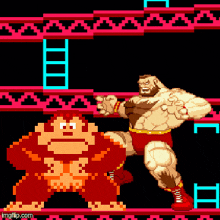 Street Fighter Zangief Donkey Kong GIF - Street Fighter Zangief Donkey Kong GIFs