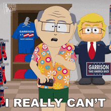 I Really Can'T Herbert Garrison GIF - I Really Can'T Herbert Garrison South Park Spring Break GIFs