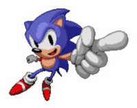 Sonic The Hedgehog Classic Sticker - Sonic The Hedgehog Classic Sticker Stickers
