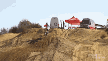 Stunt Dirt Rider GIF - Stunt Dirt Rider Honda Crf450r GIFs