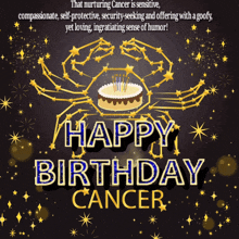 happy birthday cancer