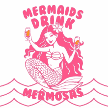 Mermaid Morning GIF - Mermaid Morning Mermaids Drink GIFs