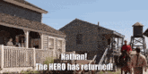 Wcth Hearties Mountie Nathan Grant Seasoneleven The Hero Has Returned GIF - Wcth Hearties Mountie Nathan Grant Seasoneleven The Hero Has Returned GIFs