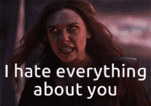 Scarlet Witch Angry GIF - Scarlet Witch Angry I Dont Like You GIFs