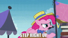 Mlp Pinkie Pie GIF - Mlp Pinkie Pie Step Right Up GIFs
