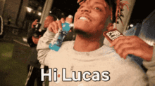 Hi Lucas Juice Wrld GIF - Hi Lucas Juice Wrld Lucas GIFs