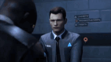 Detroit Become Human Connor GIF - Detroit Become Human Connor Slap GIFs