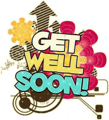 get well soon hope you feel better soon sticker