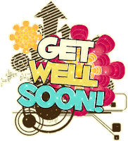 Get Well Soon Hope You Feel Better Soon Sticker - Get Well Soon Hope You Feel Better Soon Sticker Stickers