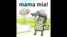 Mama Mia My Mom GIF - Mama Mia My Mom Muscle Man GIFs
