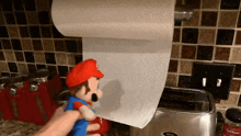 Sml Mario GIF - Sml Mario Paper Towel GIFs