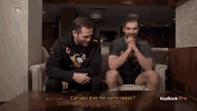 Bryan Rust Zach Aston Reese GIF - Bryan Rust Zach Aston Reese Can You Give Me Some Space GIFs