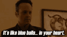 It'S Like Blue  Balls.. In Your Heart GIF - Blue Balls True Detective GIFs