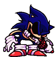Sonic Exe Too Slow Encore Fnf Sticker