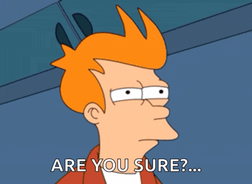 fry from futurama says 