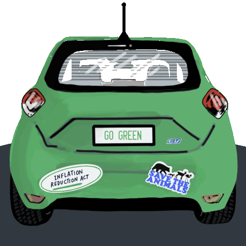 Bumper Sticker Electric Vehicles Sticker - Bumper Sticker Electric Vehicles Clean Energy Stickers