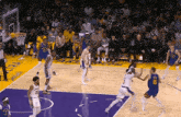 Lakers Bench Jokic Shot Over Ad GIF - Lakers Bench Jokic Shot Over Ad GIFs
