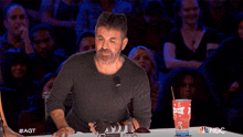 Stand Up And Applaud Simon Cowell GIF - Stand Up And Applaud Simon Cowell America'S Got Talent GIFs